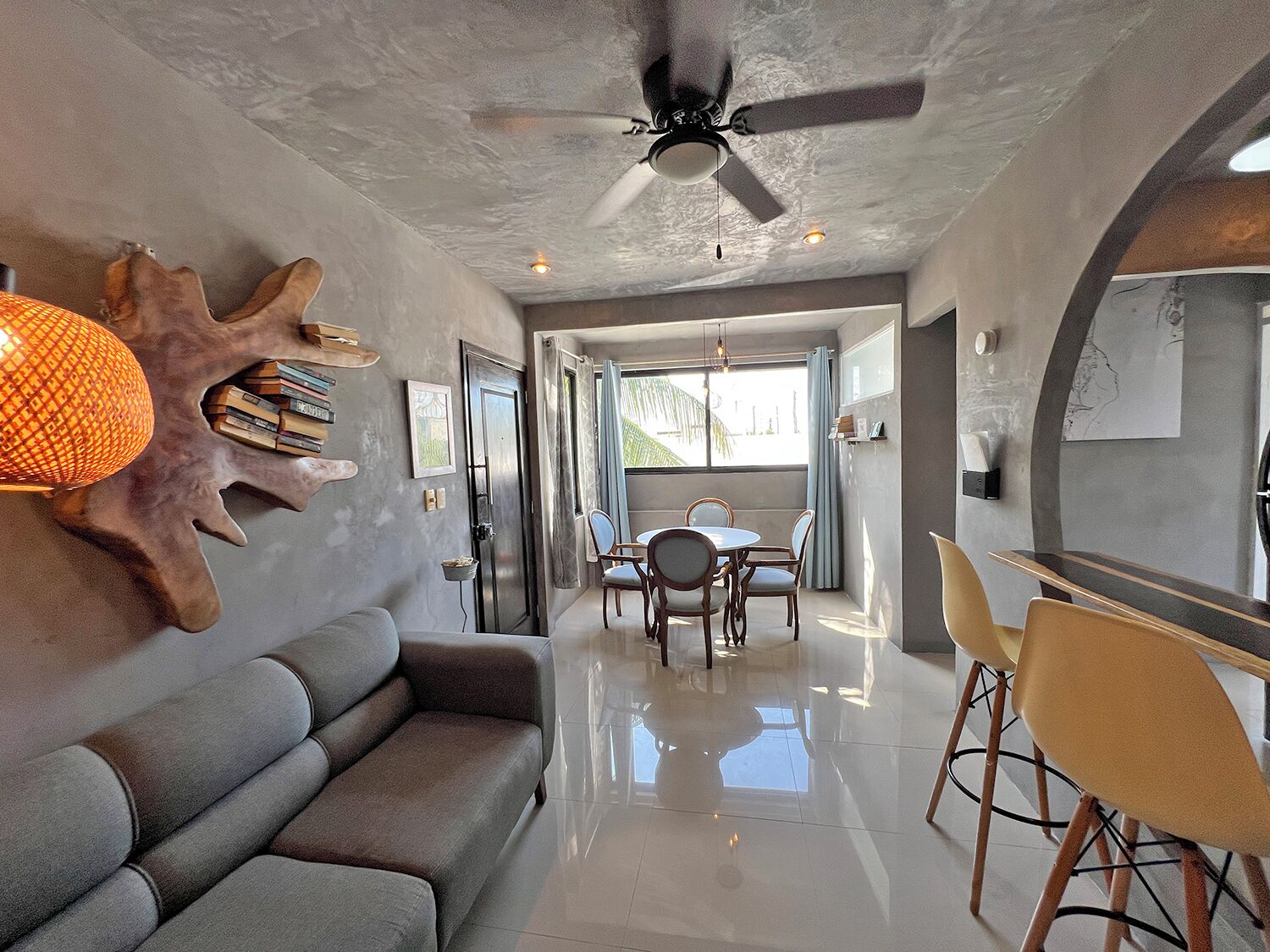 Beachside Condo- Ocean View Rooftop - Walk To Beach & Town - Puerto Morelos