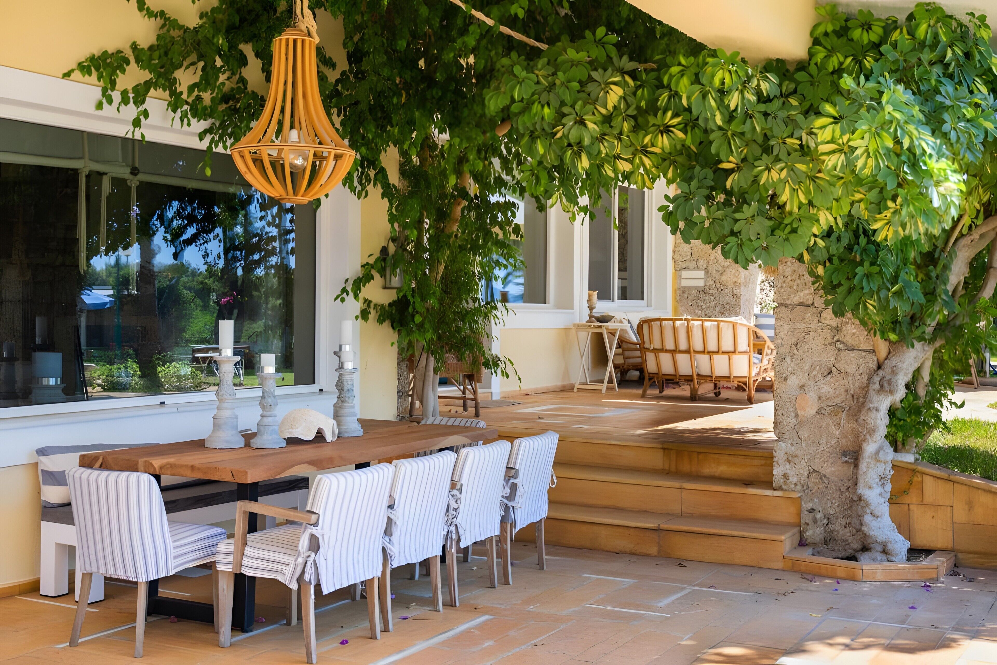 Restaurante al aire libre