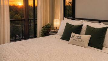 Blackout drapes, iron/ironing board, free WiFi