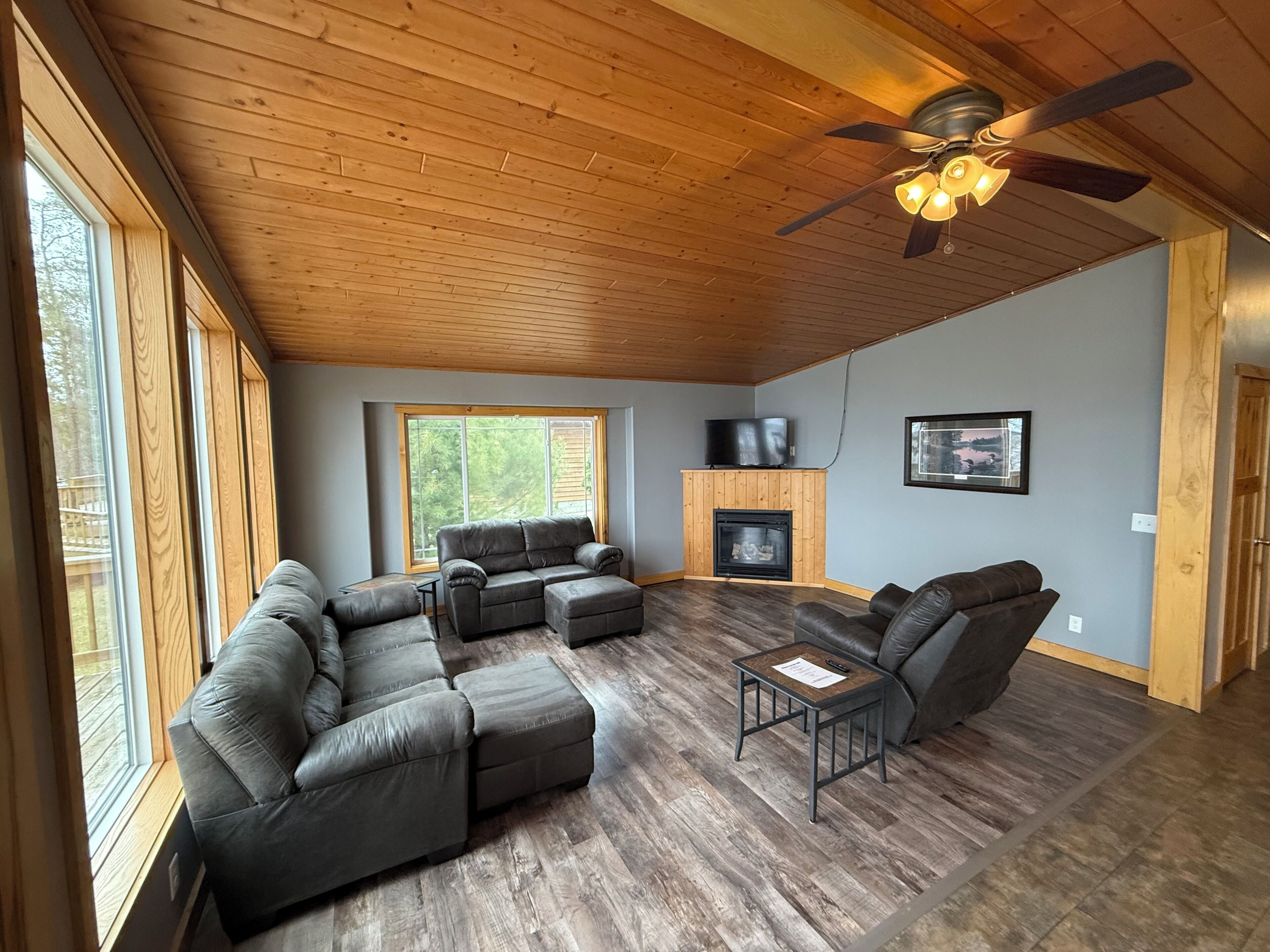Cabin, Lake View (Loon) | Living area
