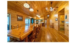Deluxe Cabin, Lake View (Musky) | In-room dining - Cass Lake Lodge (Cass Lake)