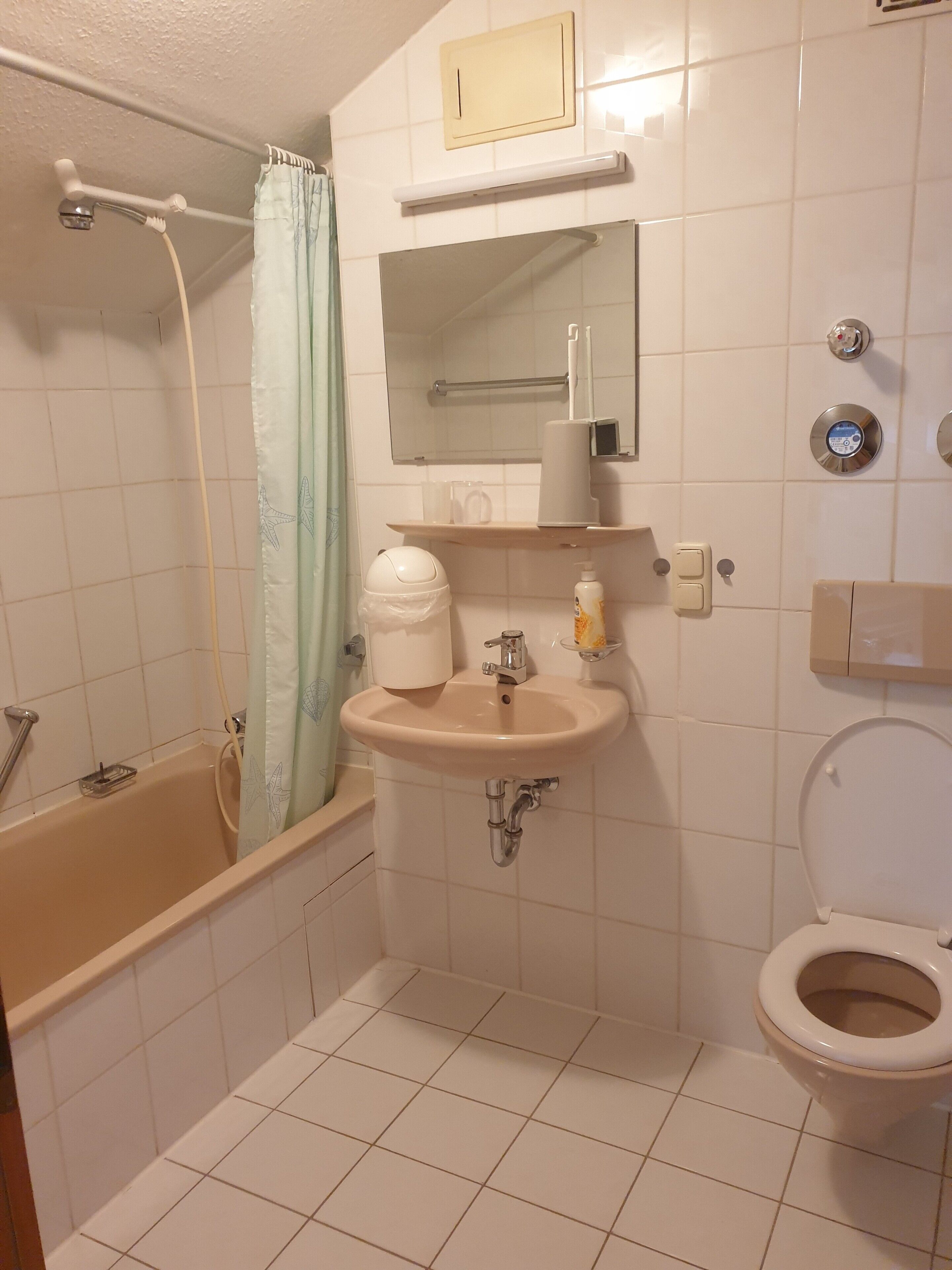 Dusche, Handtücher