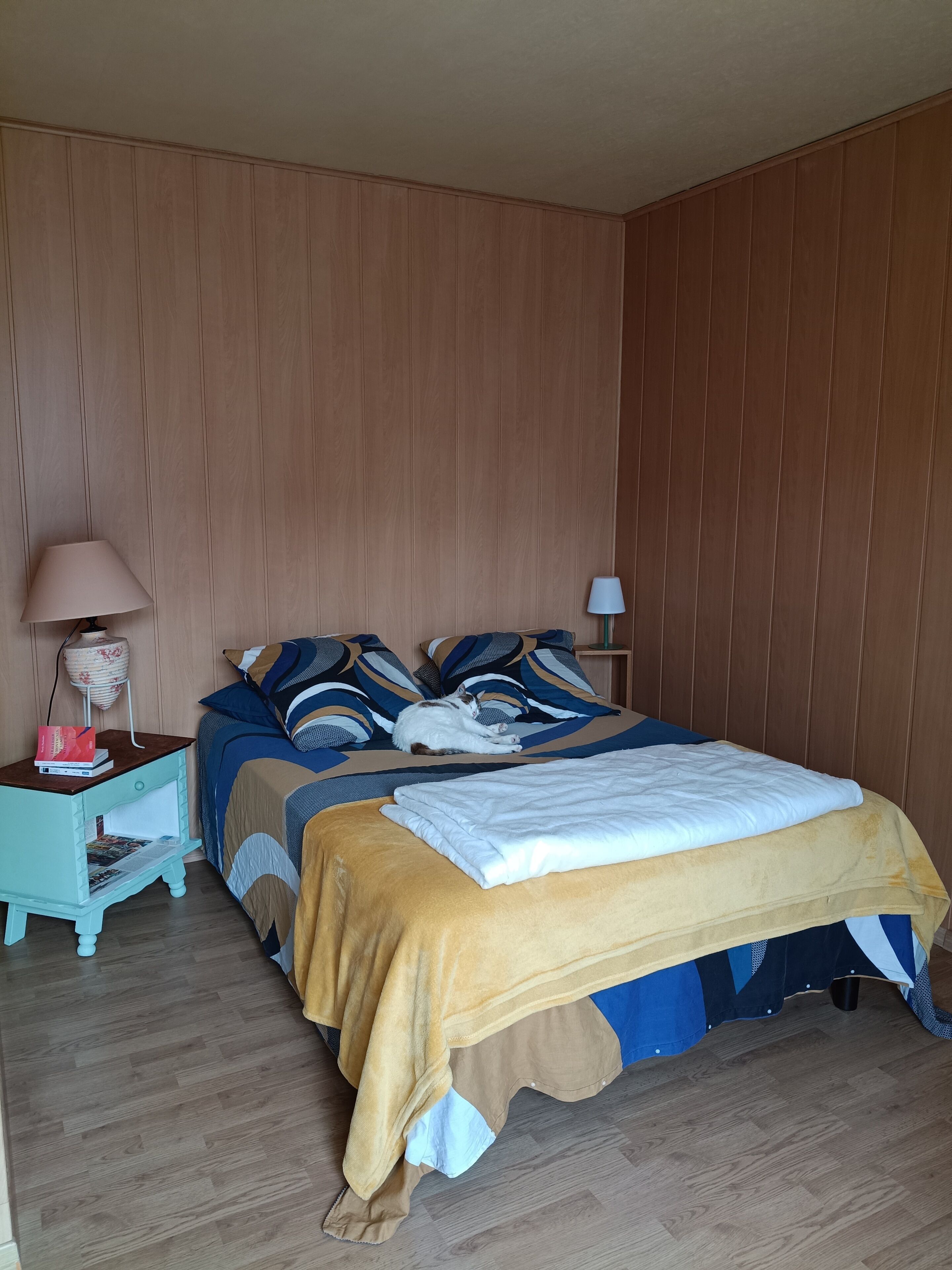 1 chambre, fer et planche à repasser, Wi-Fi, draps fournis