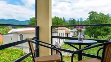 Comfort Double Room, Balcony | Outdoor dining