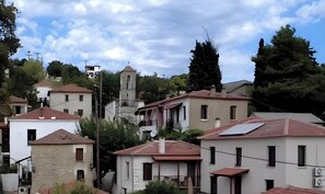 Exterior - Room 'Tsagarakis Guesthouse & Pool .1' with Mountain & Pool View, Wi-Fi, Air Conditioning (Xinovrysi)