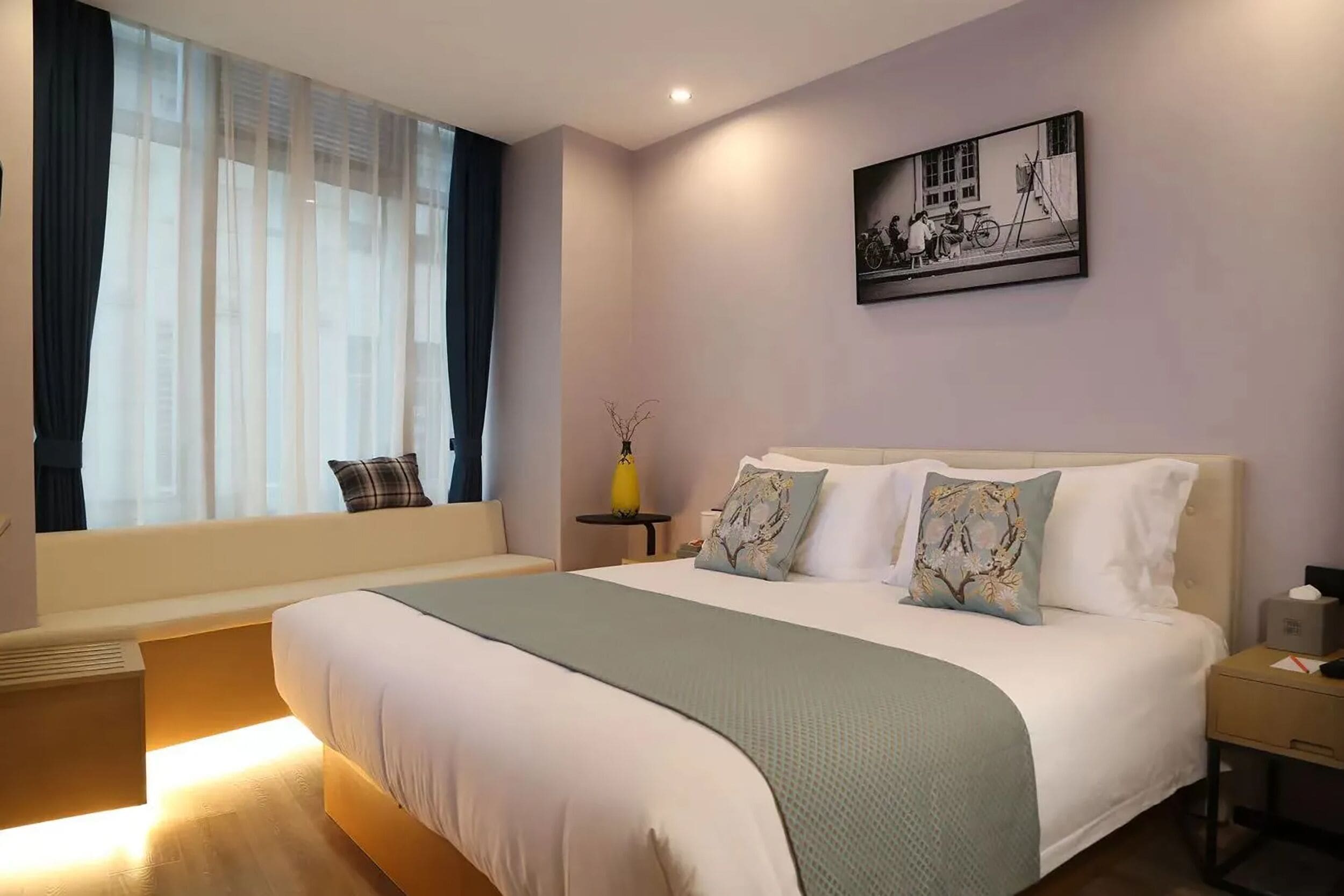 Wifi gratis y ropa de cama 