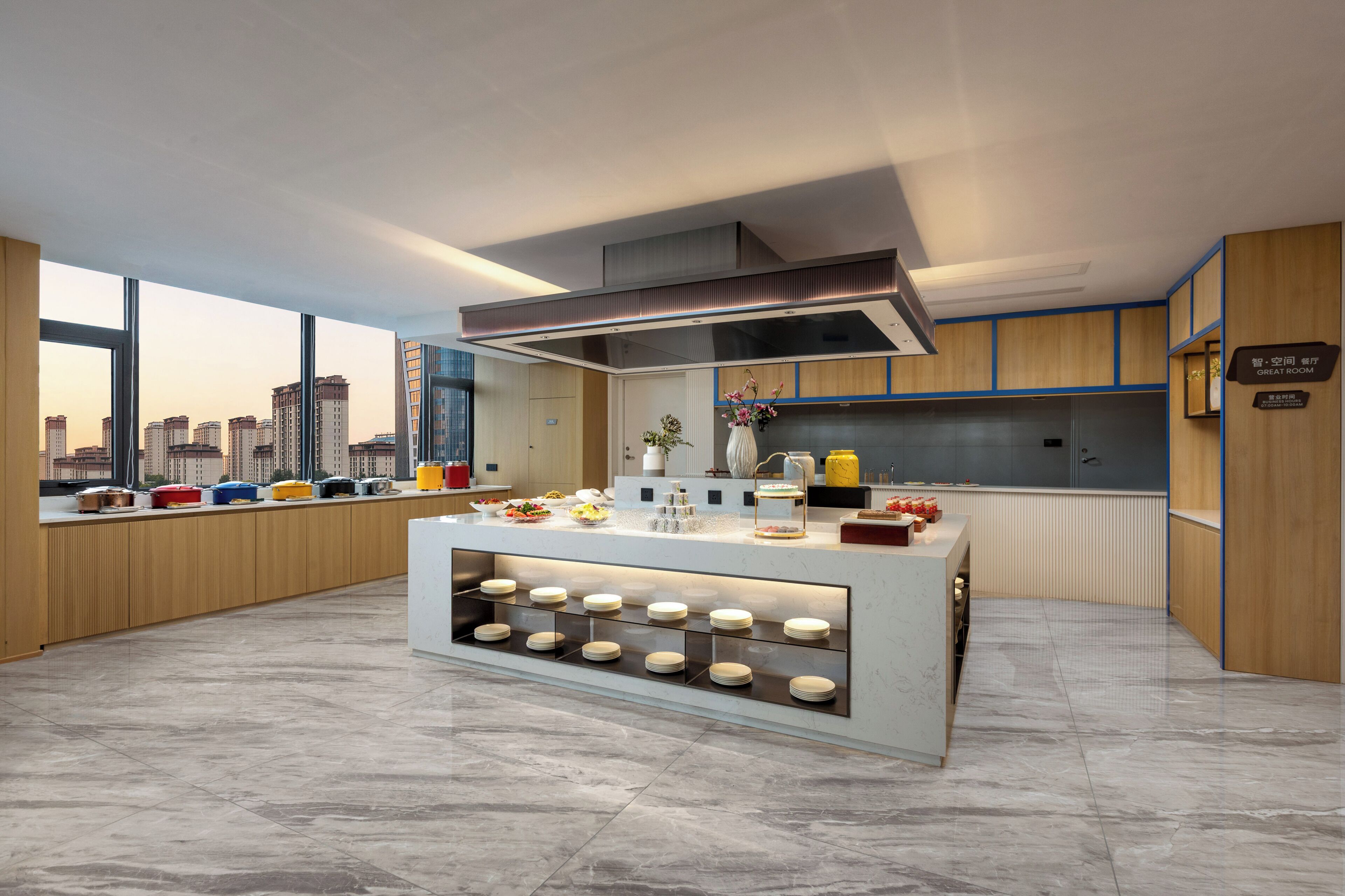 Breakfast area