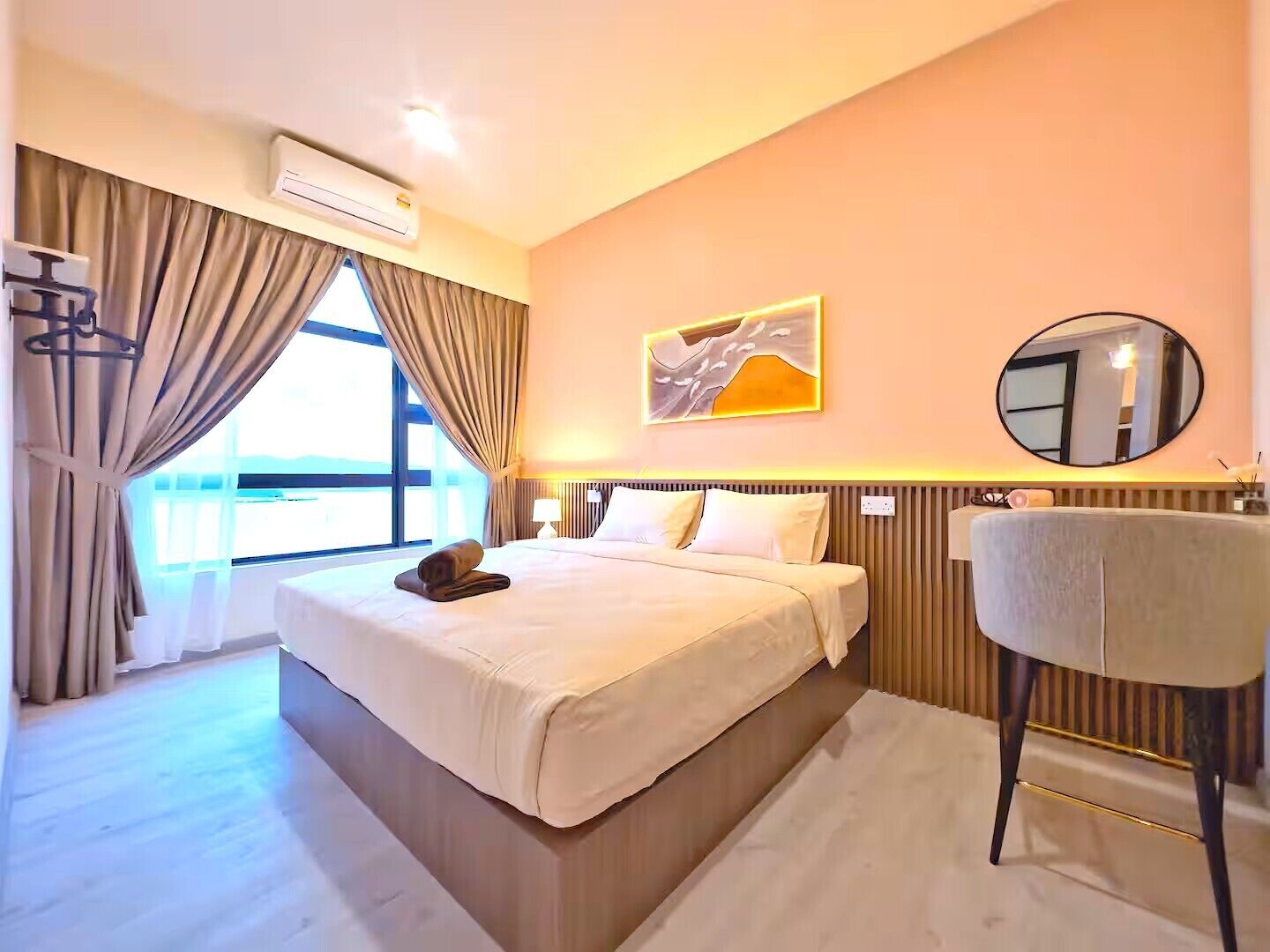 Apartment, 2 Bedrooms, City View | Iron/ironing board, free WiFi