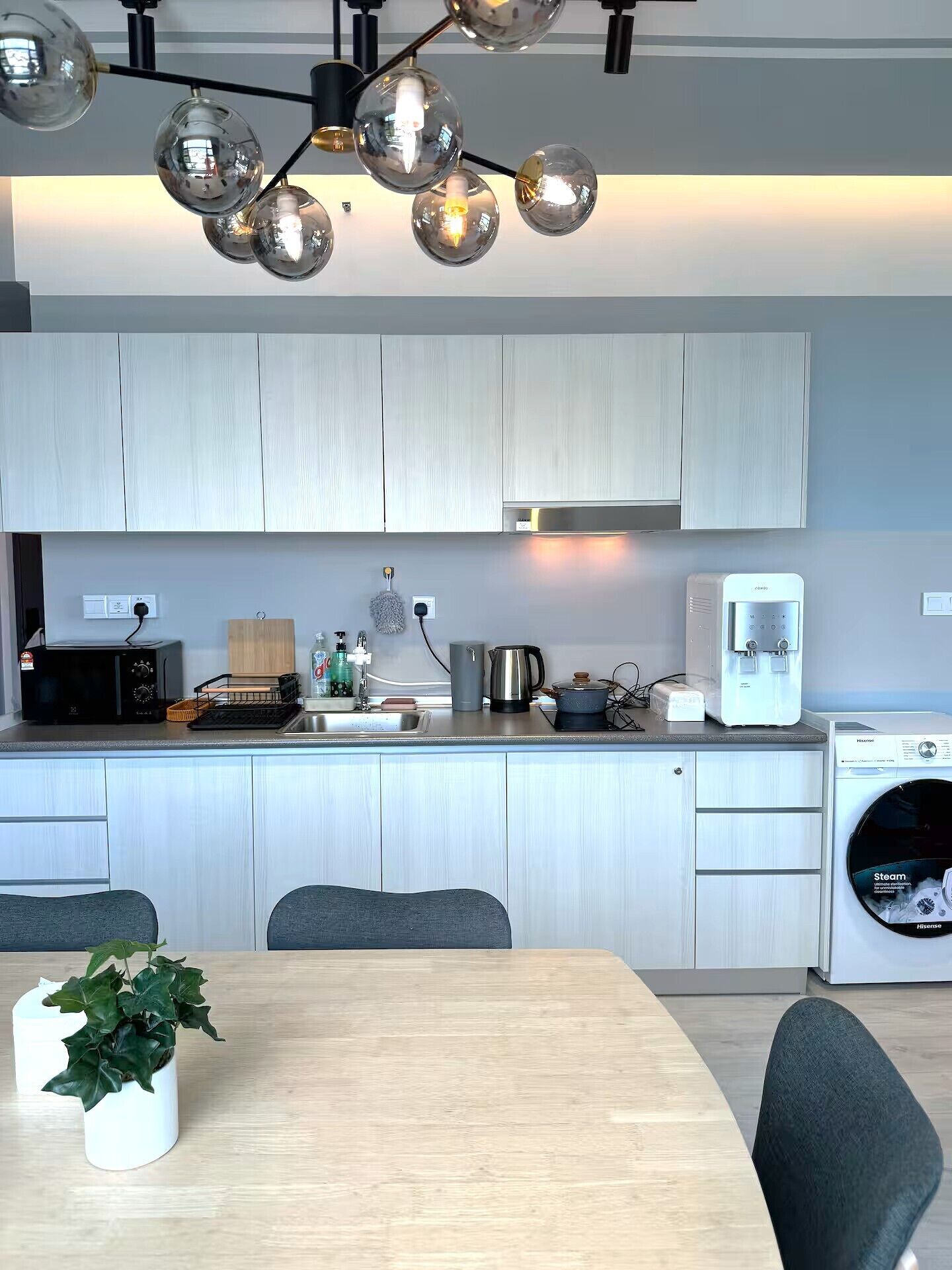 Apartment, 2 Bedrooms, City View | Private kitchen