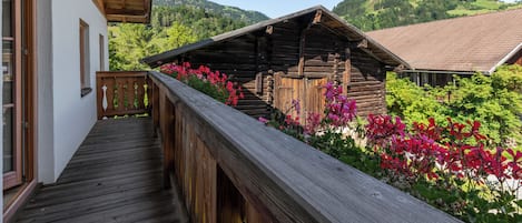 Comfort-Haus, 4 Schlafzimmer, Haustiere gestattet, Bergblick | Blick vom Balkon