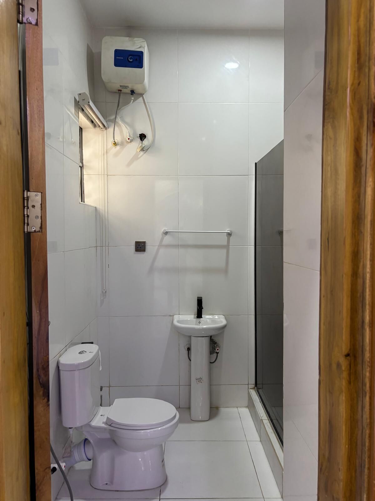 Gratis toiletartikelen, zeep, shampoo, toiletpapier