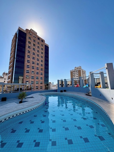 Studio apartment ideal for work + swimming pool + Gym - Patio Olmos