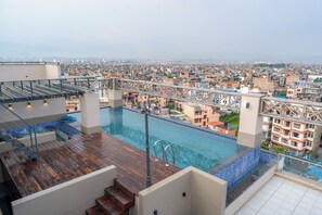 Piscina en la azotea
