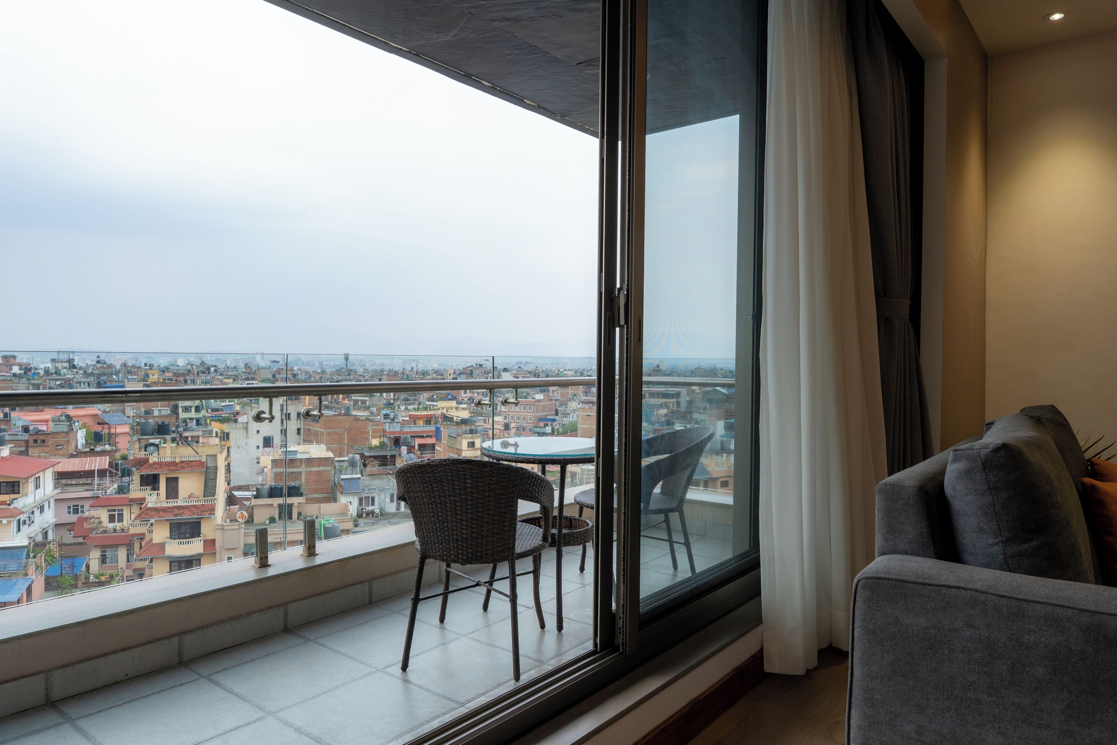 Apartment, 1 Bedroom, City View | Terrace/patio