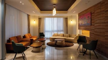 Sitzecke in der Lobby