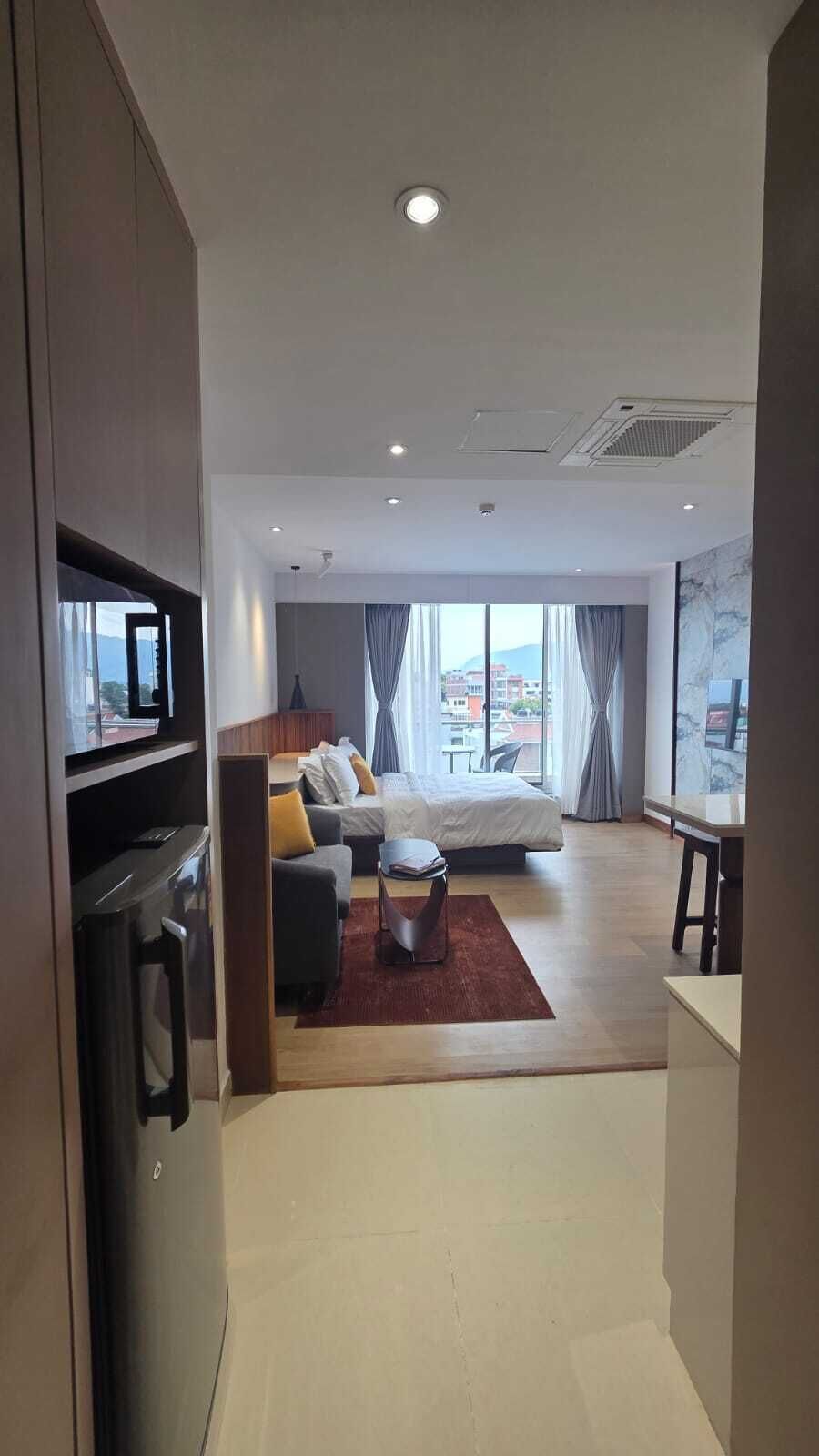 Studio, City View | Laptop workspace, iron/ironing board, free WiFi, bed sheets