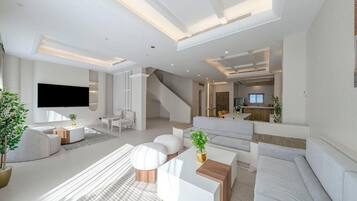 Biệt thự Cao cấp, 4 phòng ngủ | Khu phòng khách