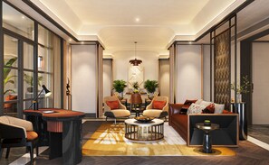 Suite presidencial | Zona de estar
