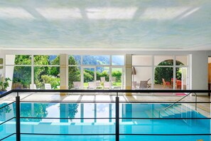 Pool - Spacious Timmels Suite with South-Facing Balcony, Free Wellness & Pool Access (St. Leonhard in Passeier)