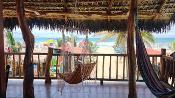 Double Room, Partial Ocean View | Terrace/patio