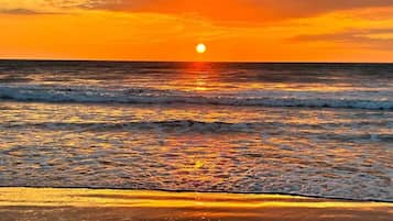 Plage, sable blanc