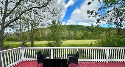 Serene Mountain & Farm Retreat with Deer Views in Apalachin 2 bedrooms apt