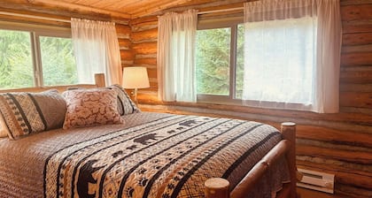 Historic 1896 Cabin Retreat on 70-Acre Private Forest