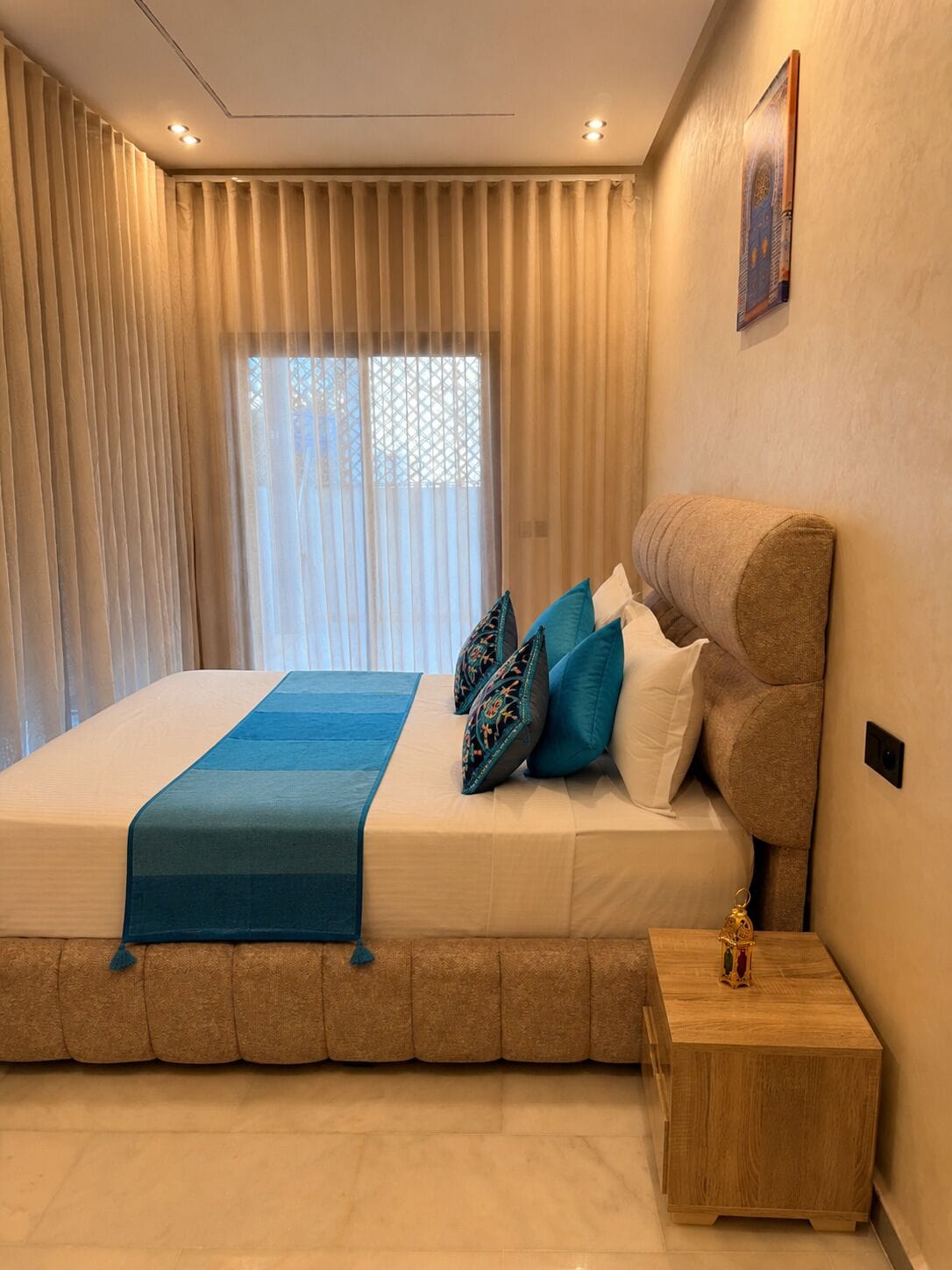 Ropa de cama de alta calidad y colchones con pillow-top 