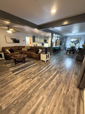 Living area - Spacious Lubbock Stay •Minutes to Tech & Hospitals (Lubbock)