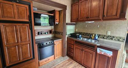 Cozy RV Rental at Sleepy Hollow Campgrounds