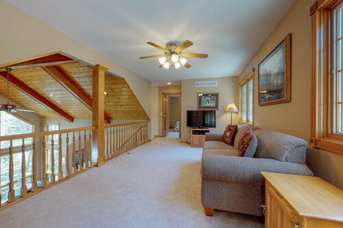 Waterfront Living Near Estes Park w/ Furnished Deck & River View