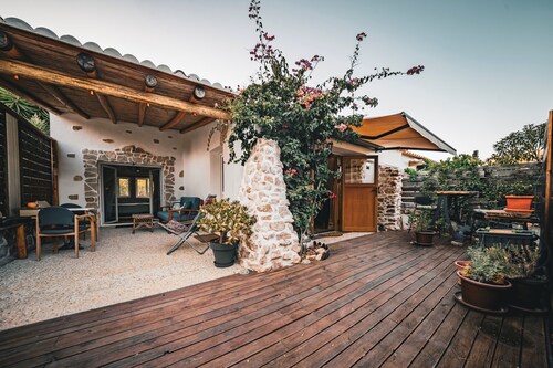 You'll love this renovated traditional Portuguese stone cottage (near Lagos.)