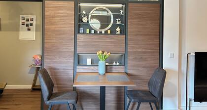 Moderne Ferienwohnung mit 61 m² und Seeblick in Bad Zwischenahn.