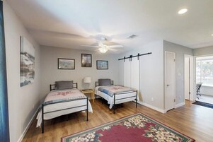 House, Multiple Beds (Belaire Bungalow) | 2 bedrooms, individually decorated, individually furnished, bed sheets