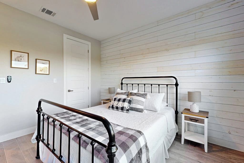 Maison, Plusieurs lits, vue sur le jardin (Villa Grace) | 3 chambres, décor unique, ameublement unique, literie fournie
