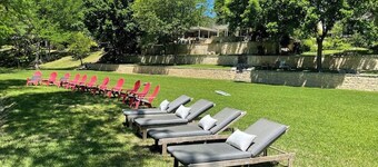 Inviting Waterfront Home With Pool, Patio, Fireplace, W/d, & Dog-friendly