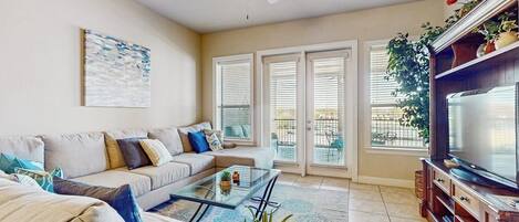 Condo, Multiple Beds, Balcony (The Waters Condo Building 3 - Horsesh) | Living area