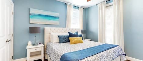 Condo, 1 King Bed, Pool View (The Waters Condo Building 6 ) | 1 bedroom, individually decorated, individually furnished