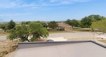 Modern Lago Vista Home With Balcony, Patio, Gas Grill, Wifi, and AC