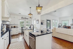 House, Multiple Beds, Garden View (Stonewall Ranch) | Private kitchen - Cozy Ranch Home With Full Kitchen, Living Room, Hot Tub, Pet-friendly & Fireplace (Fredericksburg)