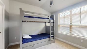House, Multiple Beds, Garden View (Escape to Tranquility) | 3 bedrooms, individually decorated, individually furnished, bed sheets