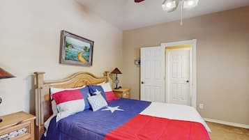 Hus, flere senger (Lone Star Oasis) | 4 soverom, individuelt dekorert, individuelt innredet og sengetøy