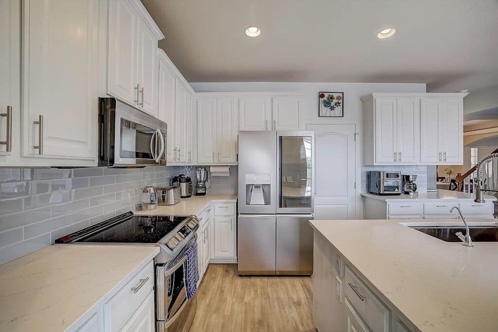 Casa, diversos llits, vistes al jardí (Hill Country Haven) | Cuina privada