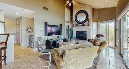 Refined Panoramic Paradise on Lake Travis With Boat Launch and Tesla Charger