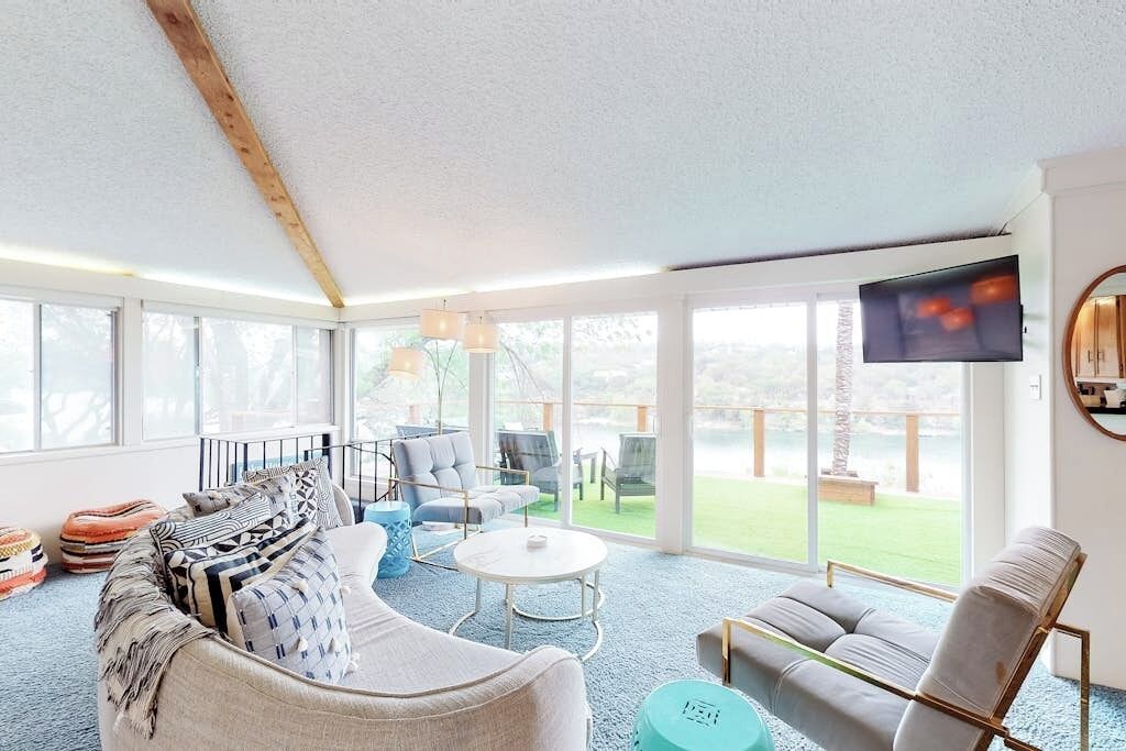 House, Multiple Beds, Pool Access, Pool View (Casa del Lago) | Living area