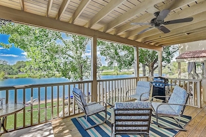 Dog-friendly Water View Condo With Inviting Porch, AC, W/d, & Modern Charm
