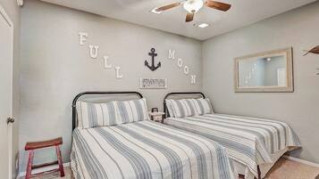 Condo, Multiple Beds (Full Moon Harbor) | 2 bedrooms, individually decorated, individually furnished, bed sheets