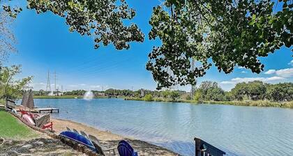 Dog-friendly Water View Condo With Inviting Porch, AC, W/d, & Modern Charm