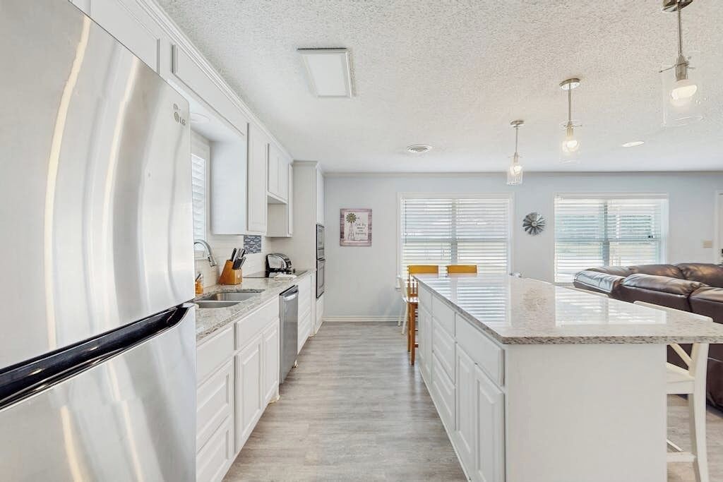 Casa, várias camas, cozinha, vista para o jardim (Bluebonnet Cove) | Cozinha privada