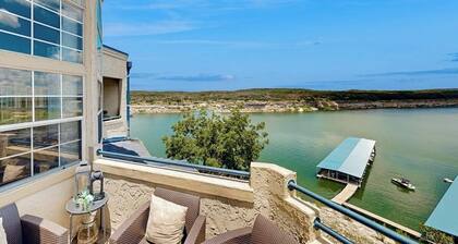 Lavish Lakefront Retreat in Private Island Community With Pools, Tennis, & Gym